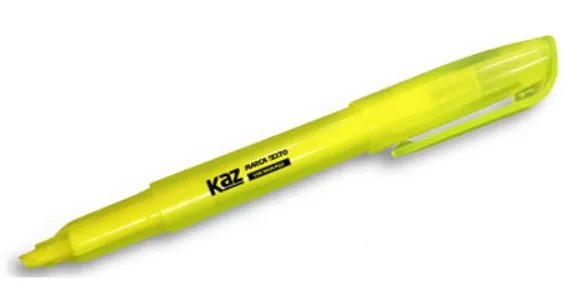 CANETA MARCA TEXTO KAZ NEON PLUS